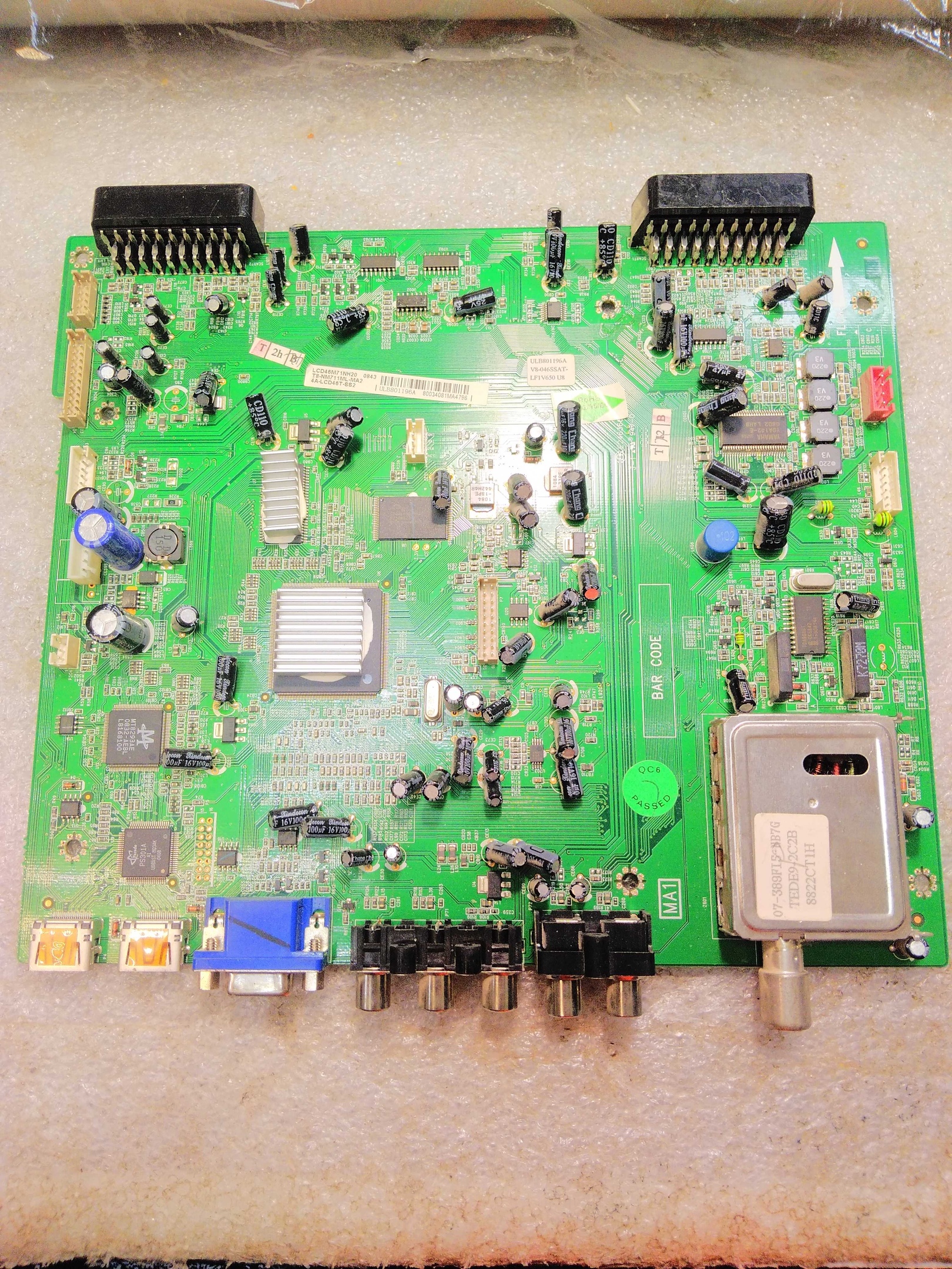 Main ULB801196A V8-046SSAT-LF1V650 U8 46m71nh20